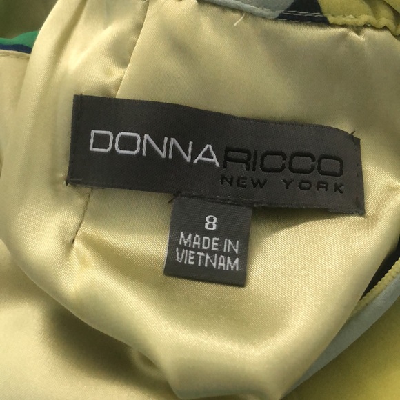 Donna Ricco A line dress w/belt - Picture 7 of 8